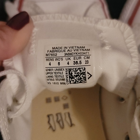 Converse AllStar Chuck Taylor Womens Shoes S6 - Picture 7 of 13